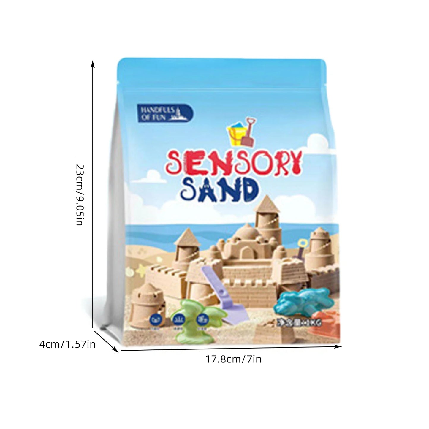 500g/bag Educational Sand Clay Amazing DIY Indoor Magic Playing Sand Children Toys Mars Space Sand 5 Colours Availible