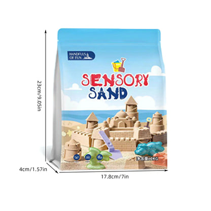 Educational Sand Clay 500g Bag Space Sand 5 Colours Available