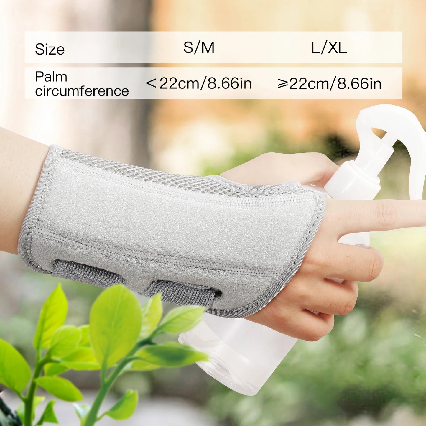 Finger Joint Pain Tendon Sheath Adjustable Dual Strap Wrist Guard with Thin Design Thumb Strain Protection Strap Wrist Guard