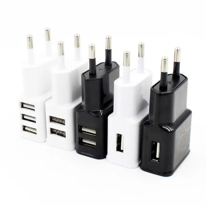 5V 2A Dual USB Wall Charger EU Plug For S6 S7 S8 S20 Note20 10 9 8