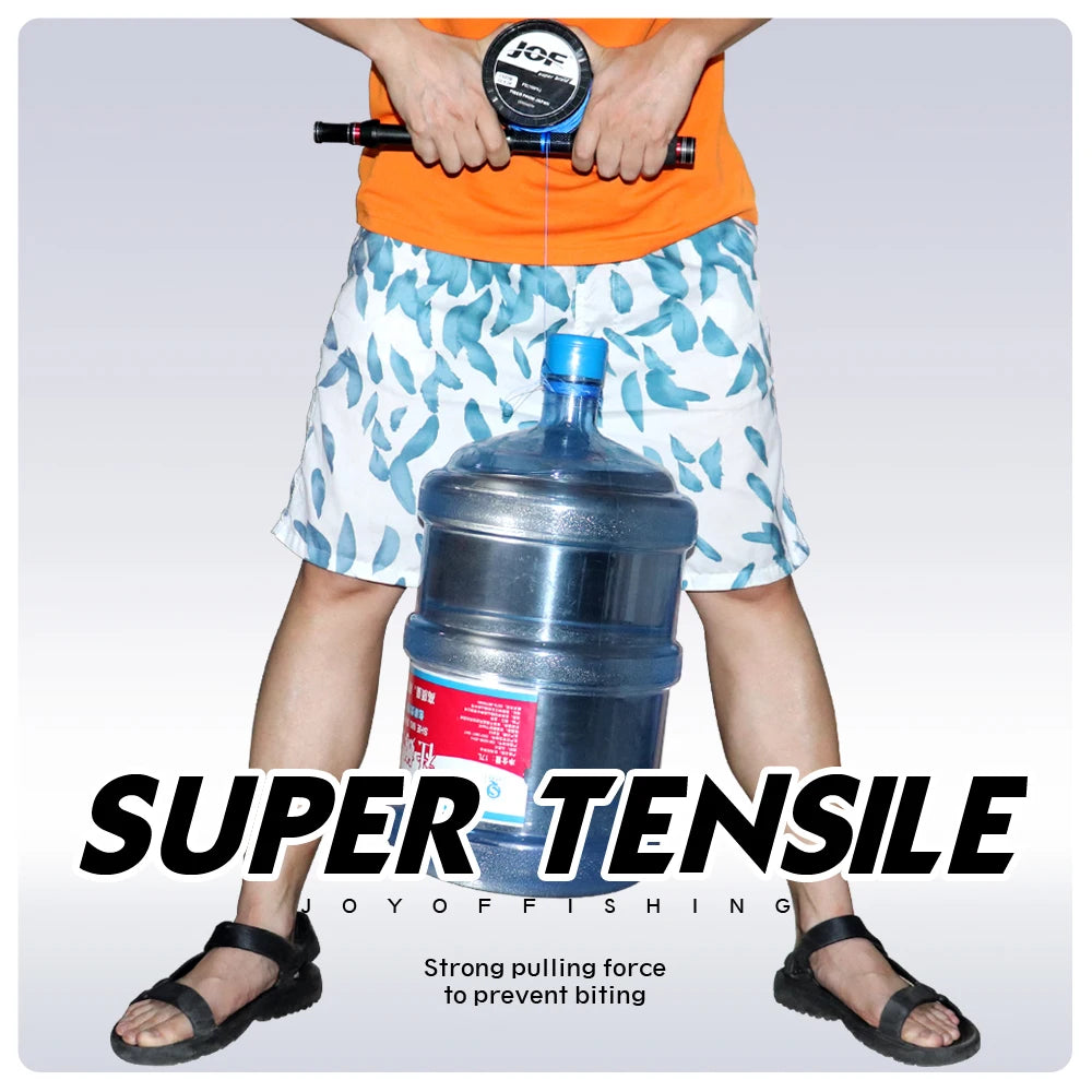 JOF 300M 500M 1000M 8 Strands 4 Strands 18-88LB PE Braided Fishing Wire Multifilament Super Strong Fishing Line Japan Multicolor