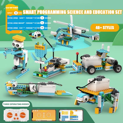 Steam Robot Building Blocks Set For Education 14 And Up