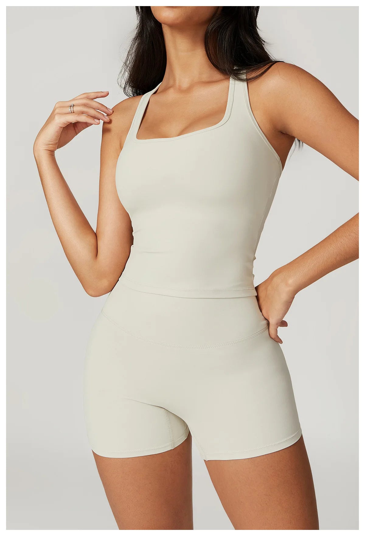 Hearuisavy Shockproof Yoga Vest Running Gym Tank Top Women Fitness Quick-Dry Workout Vest Female Sports Sleeveless Top Women