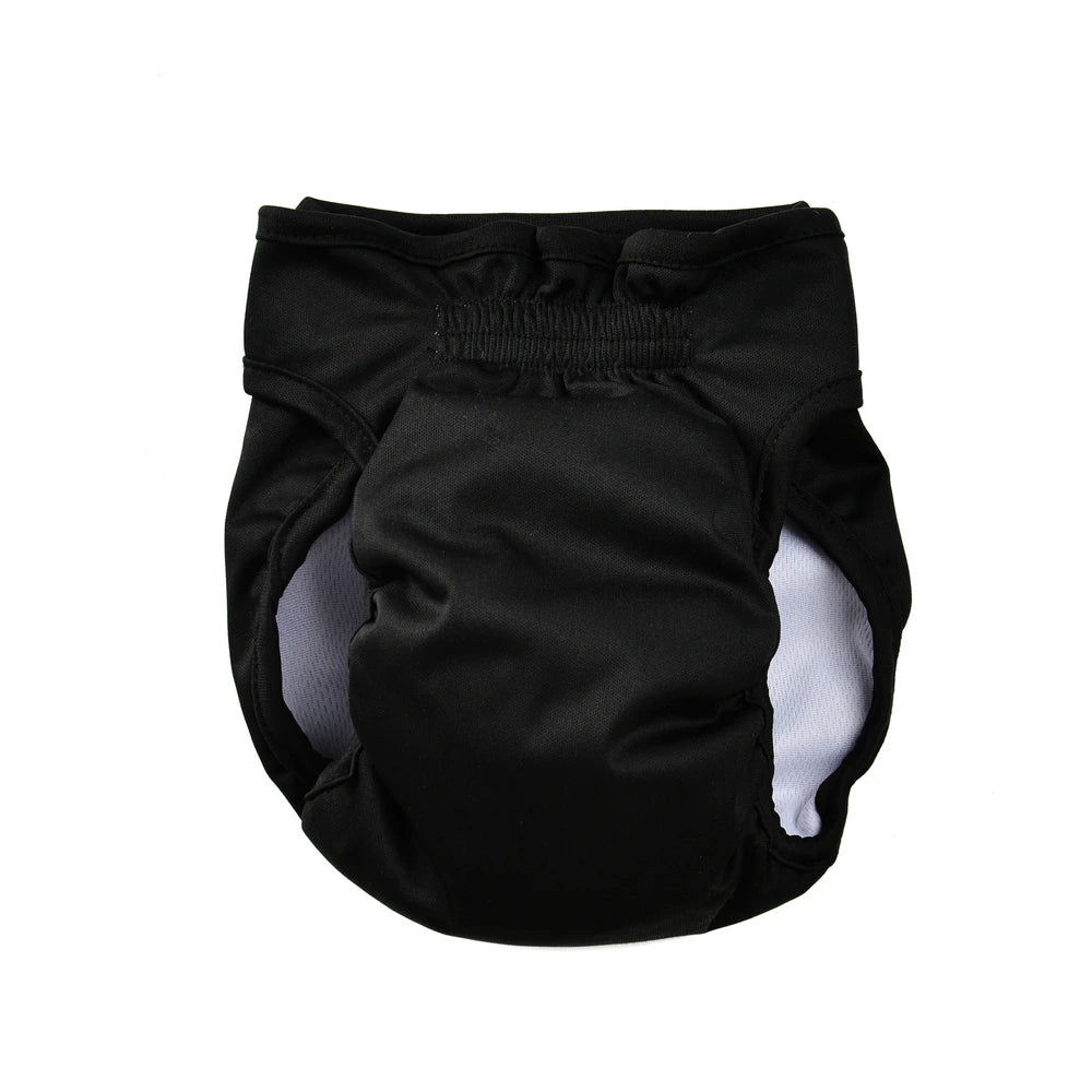 3Pcs Washable Female Dog Diapers Elastic Breathable Pet Nappies Reusable Pets Menstrual Period Panties For Small Medium Dogs Pug