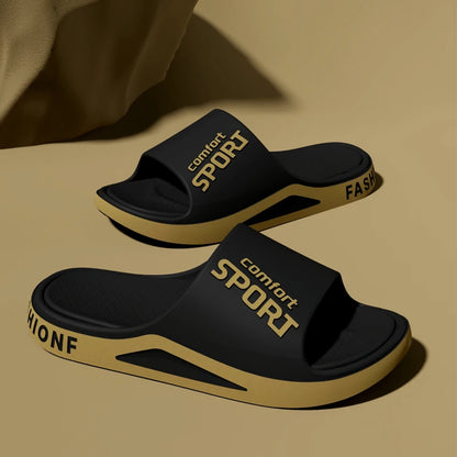 Men EVA Sandals Anti Slip Indoor Outdoor Slippers Breathable Shower