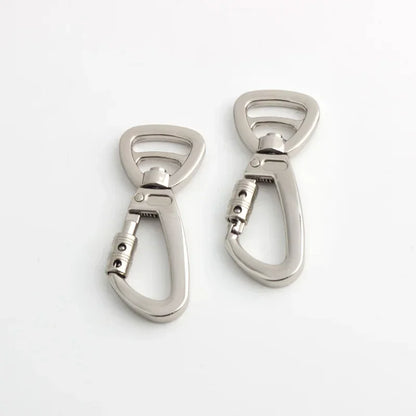 Auto Locking Carabiner With Swivel Ring For Dog Leash