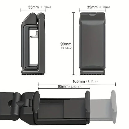 Airplane Phone Holder 360 Degree Rotating Collapsible Selfie Mount