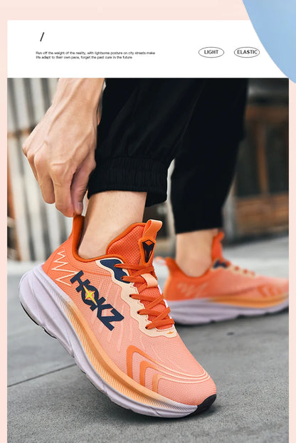 Carbon Plate Air Cushion Running Shoes Unisex Cushioned Walking Shoes