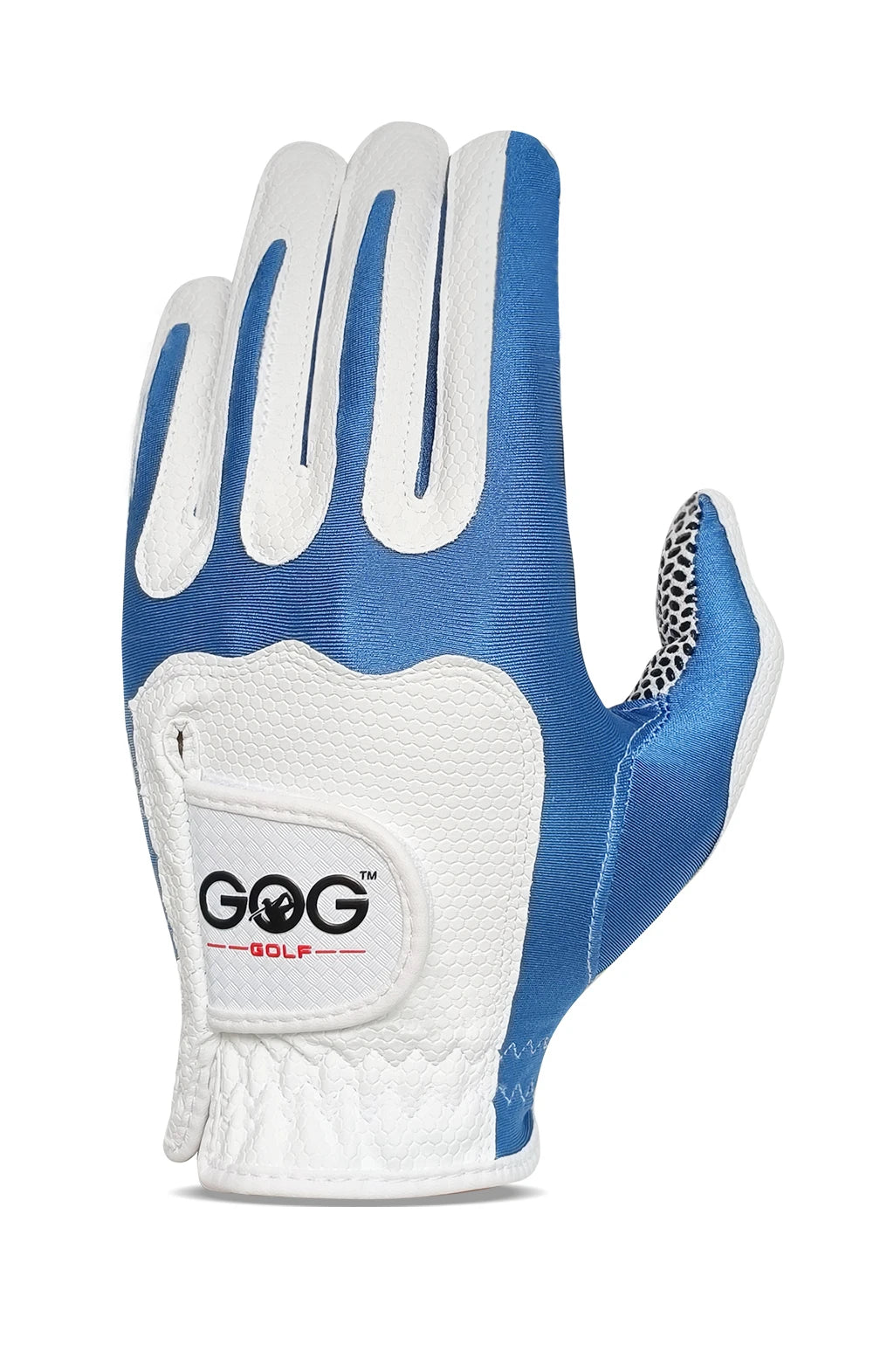 1pc Golf Gloves PU Leather Superelasticity Magic gloves 2 colour Blue Red For Men Schoolboy Gentleman For Game Ball new