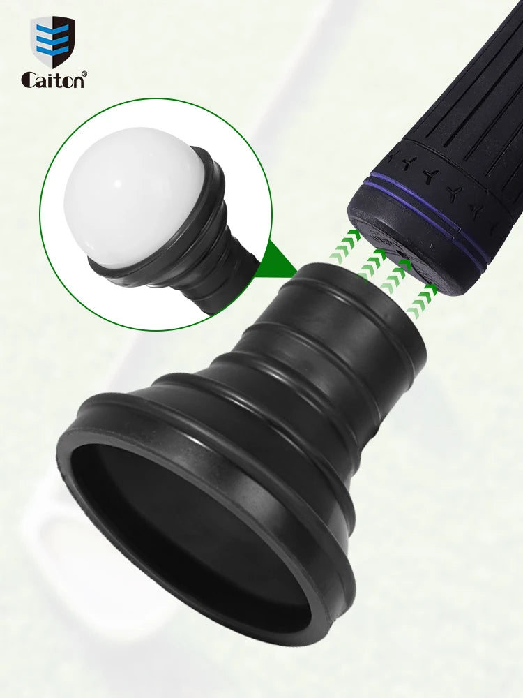 Caiton Park Golf Ball Retriever, Soft Rubber, Effortless Pickup, No Bending, Quick & Easy Installation, Essential Golf Accessory