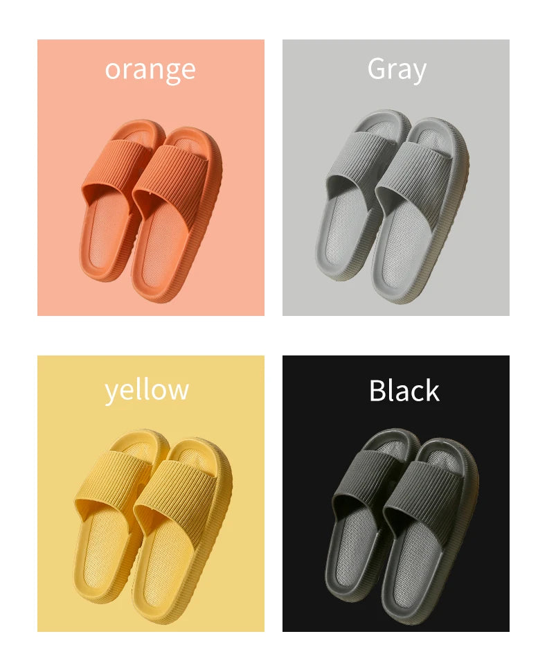 Unisex EVA Slippers Non-Slip Thick-Soled Summer Indoor