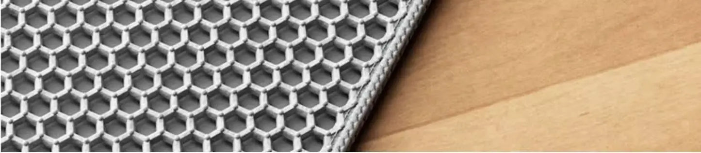 Extra Large Waterproof Cat Litter Mat – Non-Slip, Washable