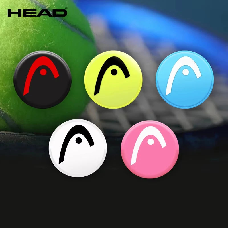 10/2Pcs HEAD Tennis Racquet Vibration Dampeners Silicone Reduce Professional Tennis Racket Accessories Damper Shock Absorber