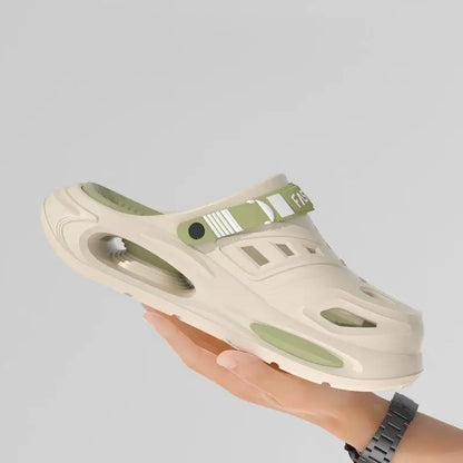 Men's Slippers With Thick Sole, Non-Slip EVA Outsole