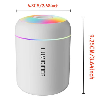 180ml Mini USB Humidifier Aroma Diffuser With Lights For Car And Home