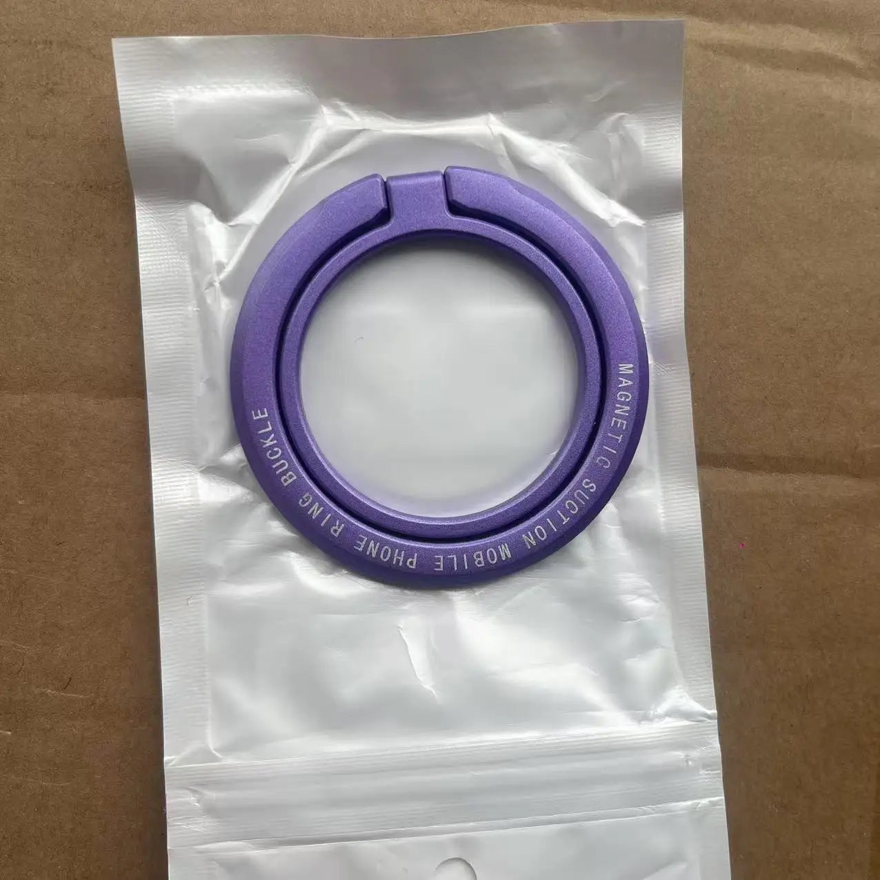 Ultra-thin 360 Rotating Mobile Phone Holder Paste-type Lazy Universal Desktop Ring Magnetic Back Sticker