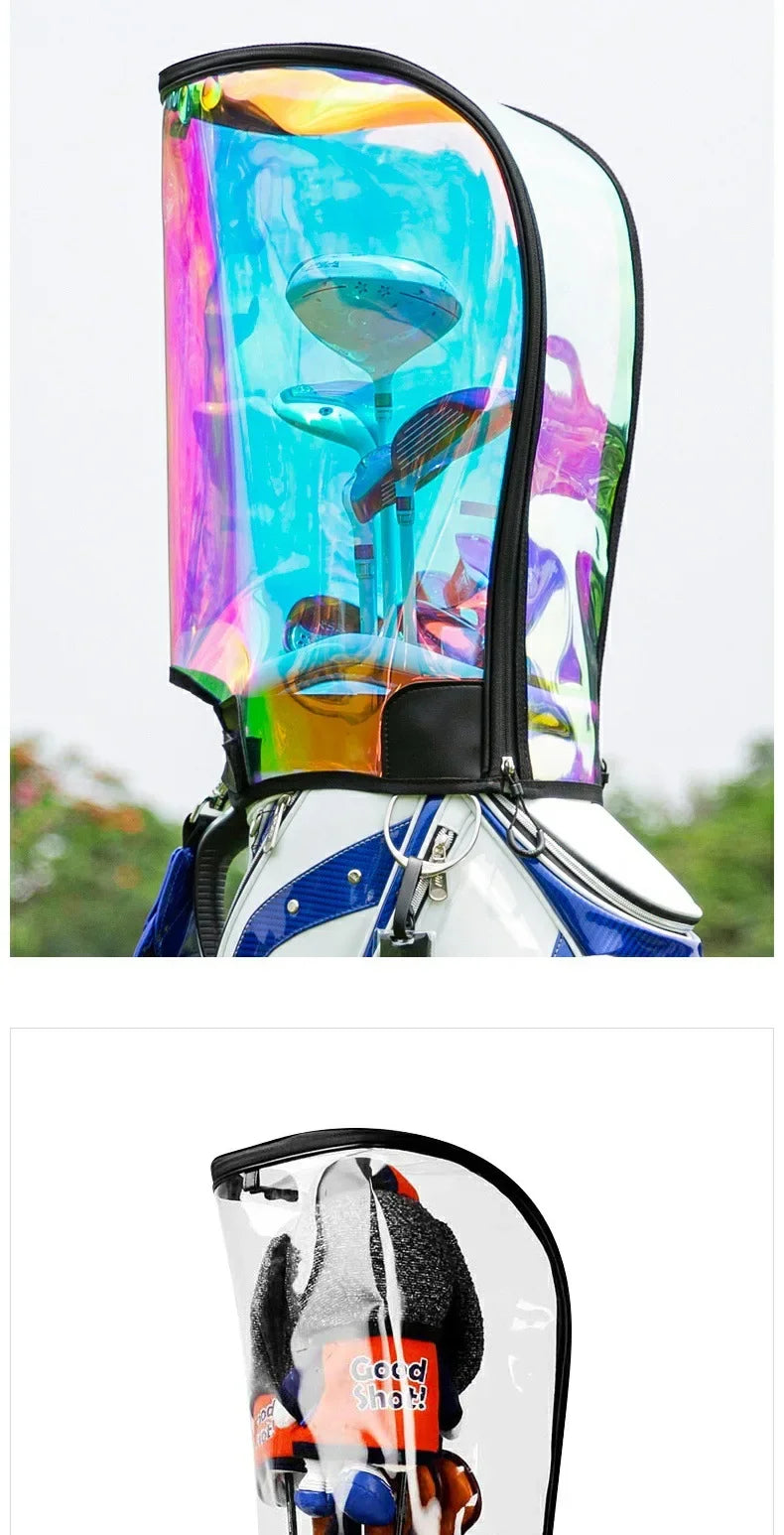 PGM Men Women Golf Bags Cap Universal Colorful Transparent Ball Bag Caps QB072