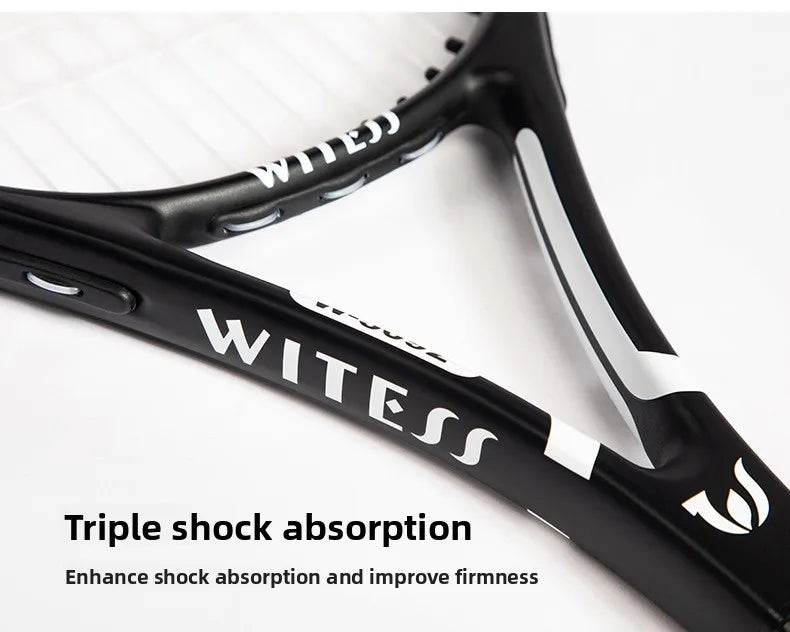 Full Carbon & Carbon Aluminum Integrated Tennis Racket Single Beginner Tennis College Student