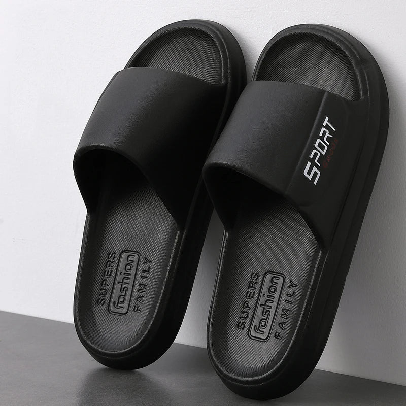 Big Size Summer Slippers Men Women EVA Soft Bottom Indoor Home Slides Sandals Light Beach Shoes Male Slippers Flip Flops