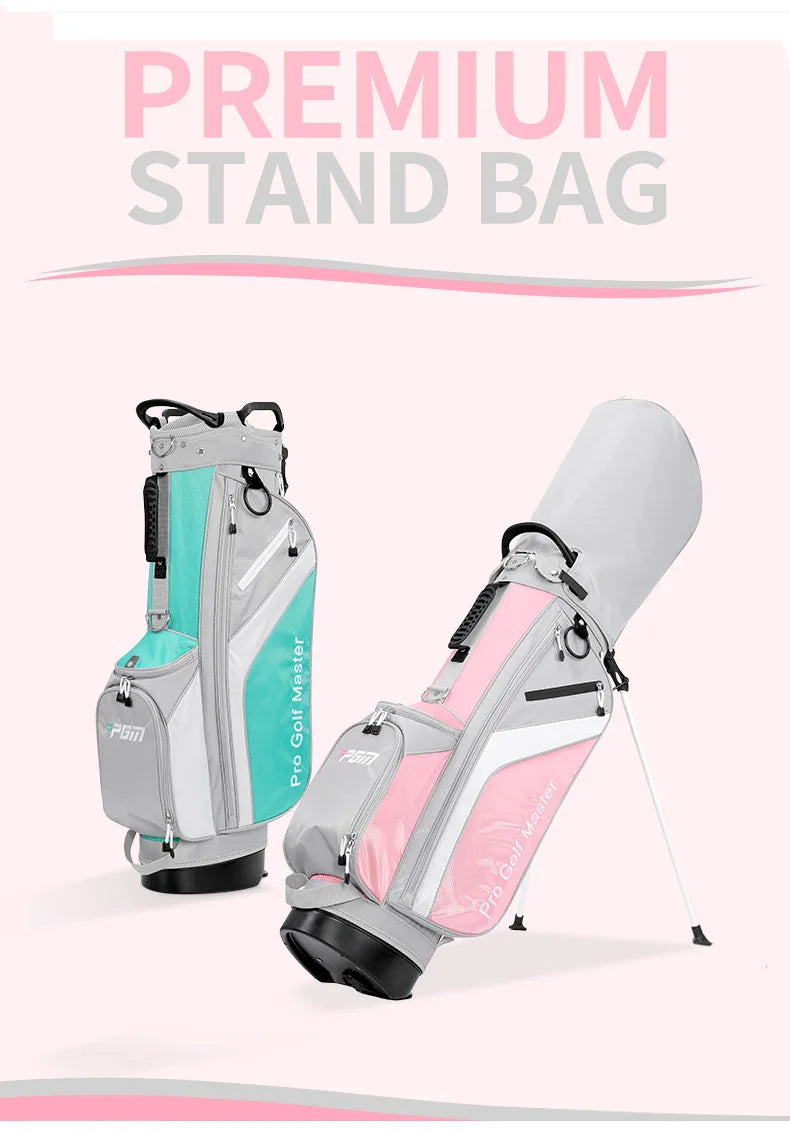 PGM Women's Golf Bags Lightweight 7-hole Bracket Bag QB148