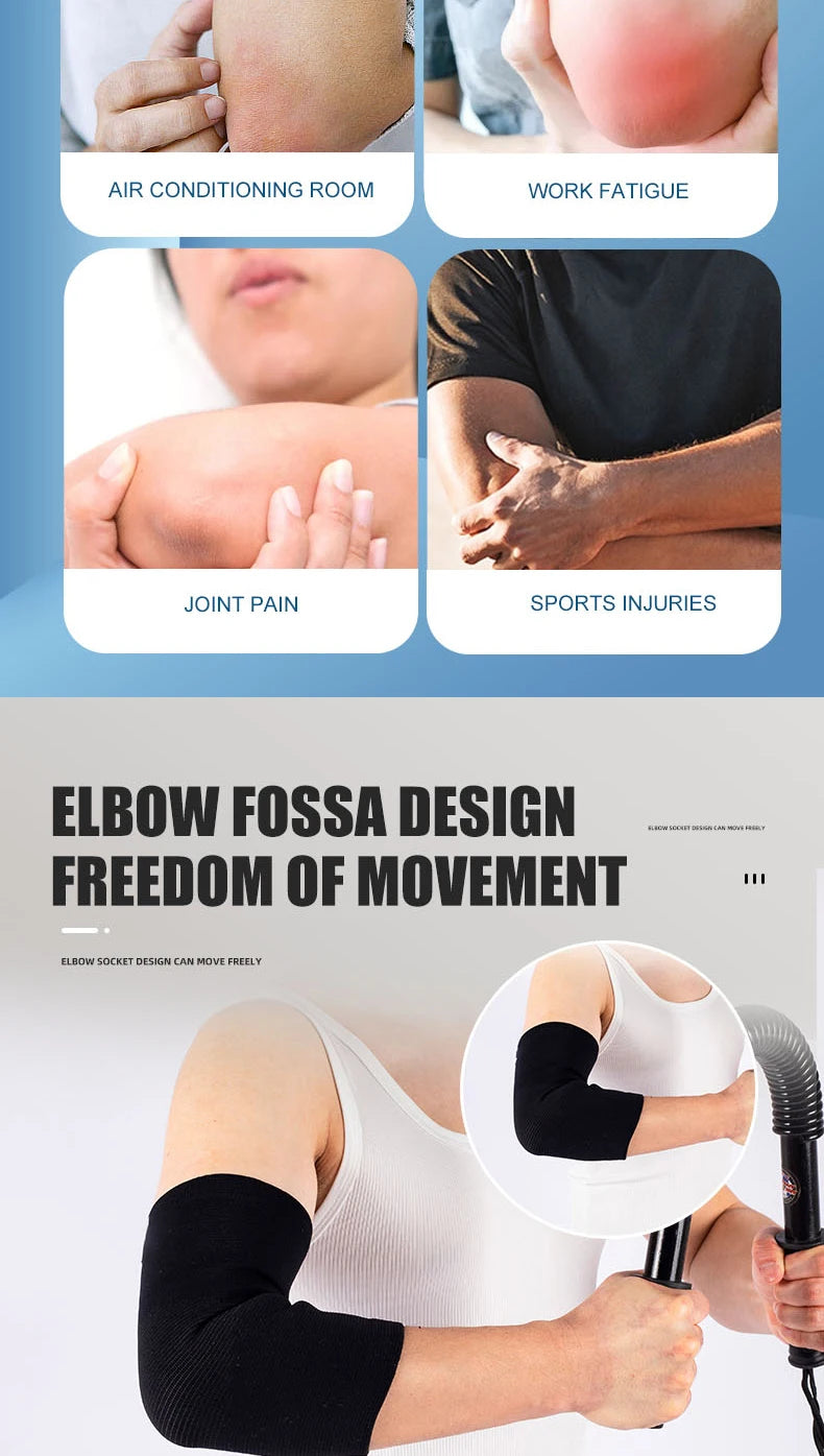 1 Pc Breathable Elbow Support Compression Elastic Arm Brace Arm Sleeve Elbow Support Elastic Gym Sport Elbow Protective