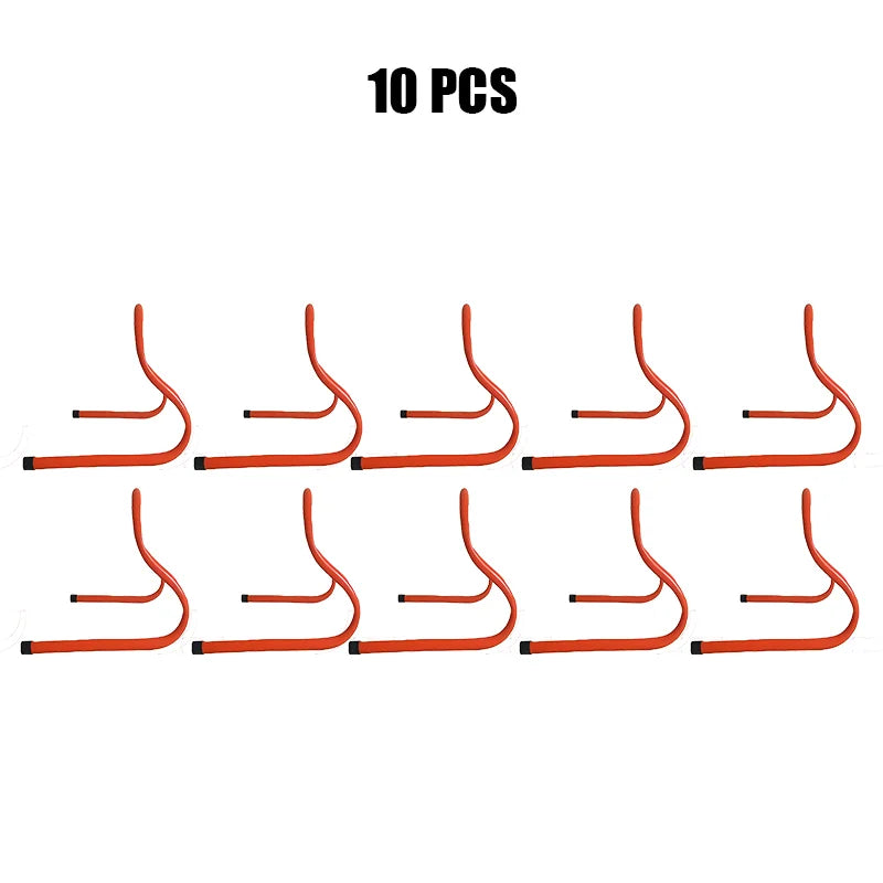 5/10/20/30Pcs 30cm Football Hurdle Portable Speed Agility Training Equipment Hurdle Ladder Safety Soccer Stable Rack