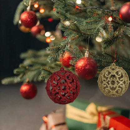 Holiday Ornament Set for Christmas Tree – 101-Piece Shatterproof Decor