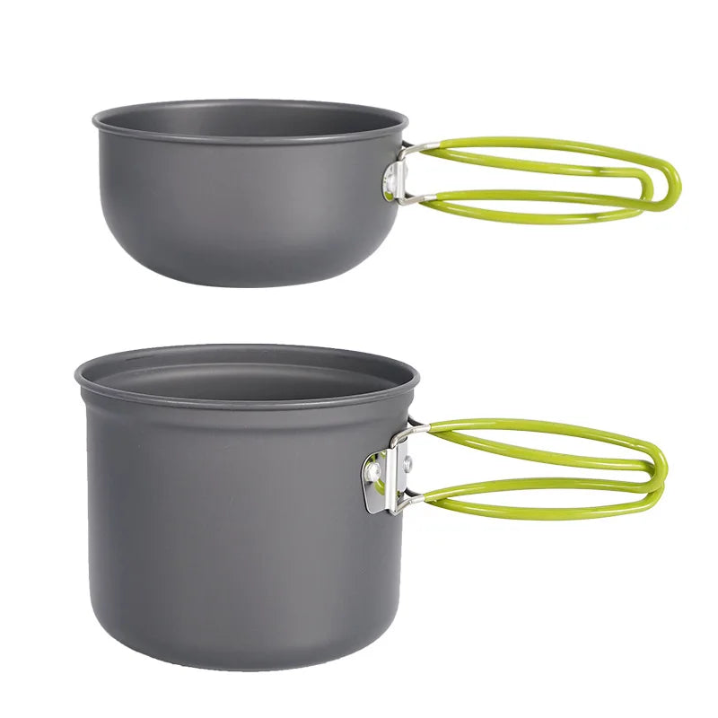 Ultralight Camping Pot Set 0.8L Aluminium Alloy 1-2 People
