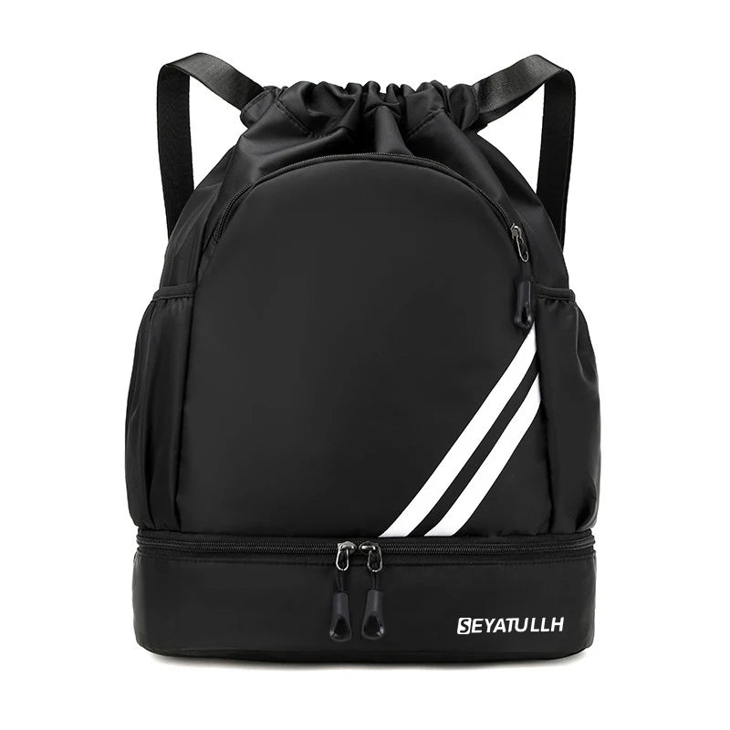 Fitness Backpack Gym Bag Sport Basketball Backpack Travel Outdoor Pack Waterproof Swimming Bag Pouch Hiking Climbing Mochila