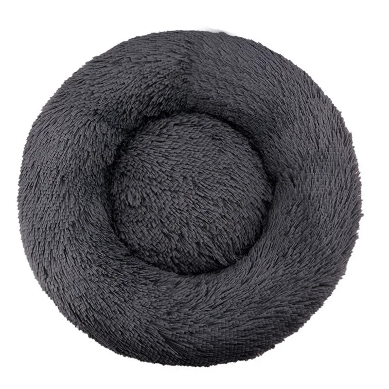 Round Soft Pet Bed – Indoor Sofa for Cats and Dogs