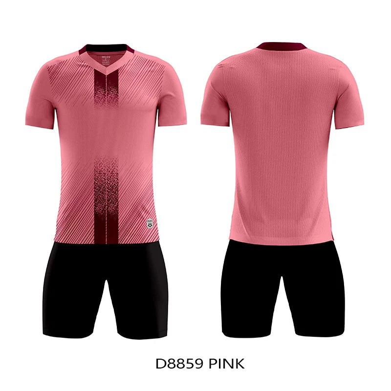 MAN Football Jerseys Team Training Customize Professional Women Soccer Uniform Adult Kids Futsal Quick-Drying Sportswear Outfit