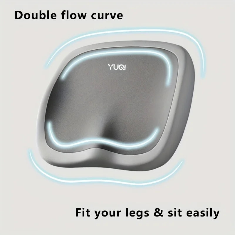 1pc Ergonomic Memory Foam Office Chair Cushion,Adjustable Hip & Waist Support, Portable Comfort for Home, Car, and Office Use