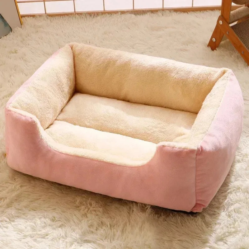 Cat & Dog Bed – Soft Cushion, Indoor Pet House, Winter Accessories