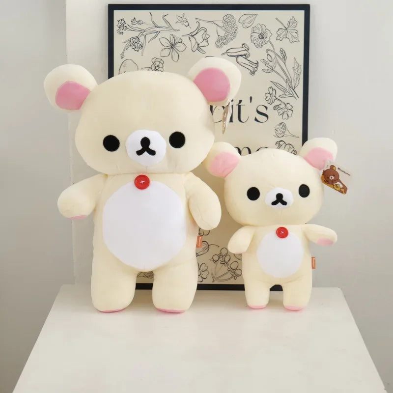7 Styles Rilakkuma Plush Teddy Bear Peluche Lovely Anime Bear Stuffed Doll Kawaii Room Decor Anime Birthday Gifts Xmas Present