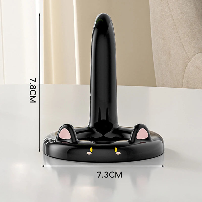 Cute And Sweet Cartoon Cat Mobile Phone Holder, Creative Desktop Mini Mobile Phone Holder, Can Be Used As A Decorative Ornament