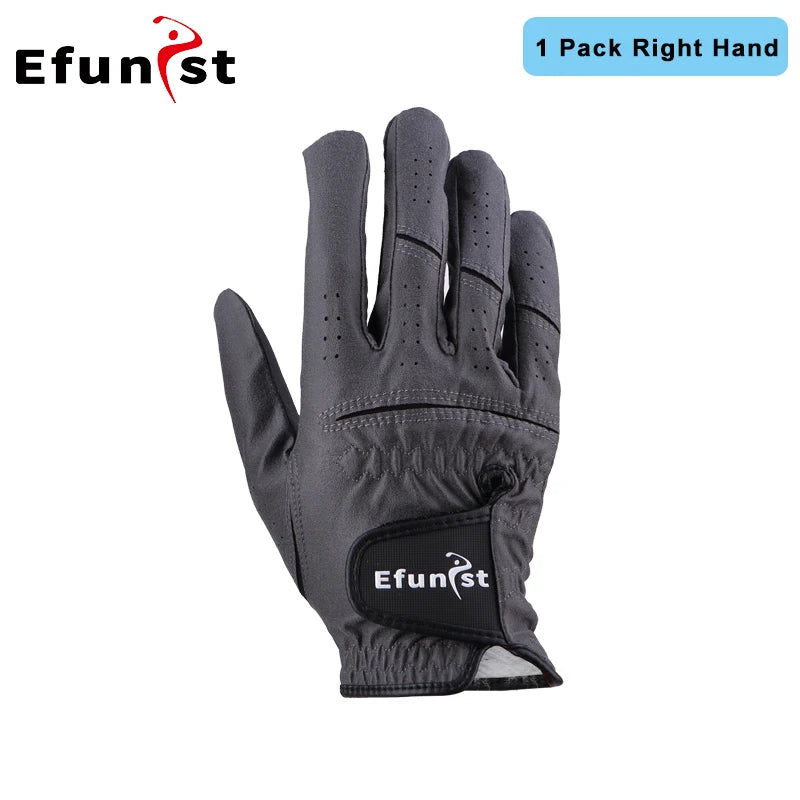 Golf Gloves Men's Glove Left/Right Hand 2 color Soft white Dark Grey Swing Putting Training particles Breathable Namib Gloves