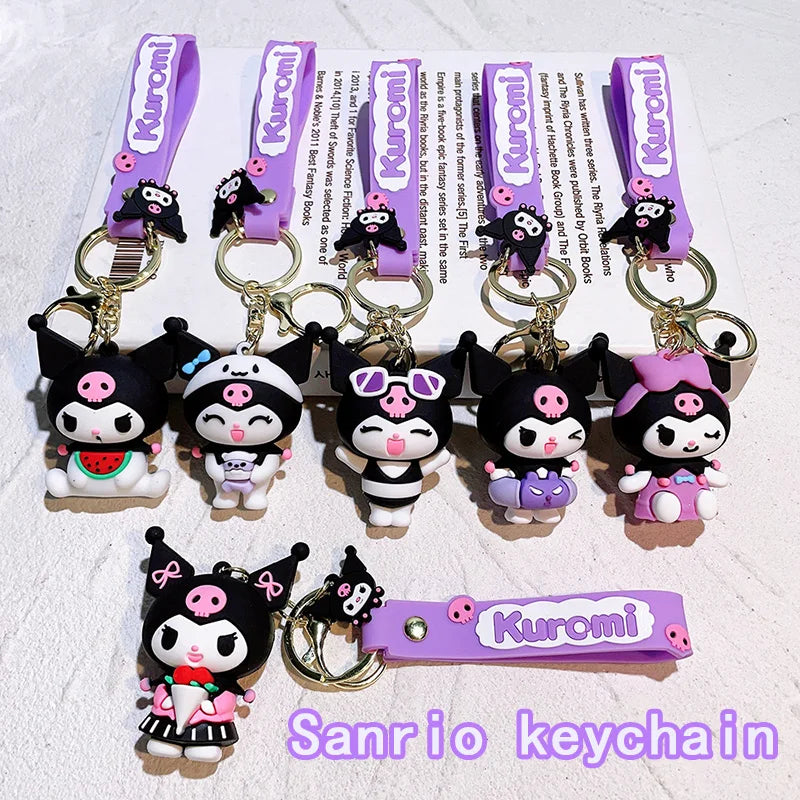Anime Sanrio Keychain Collection – Birthday Gifts for Kids & Fans