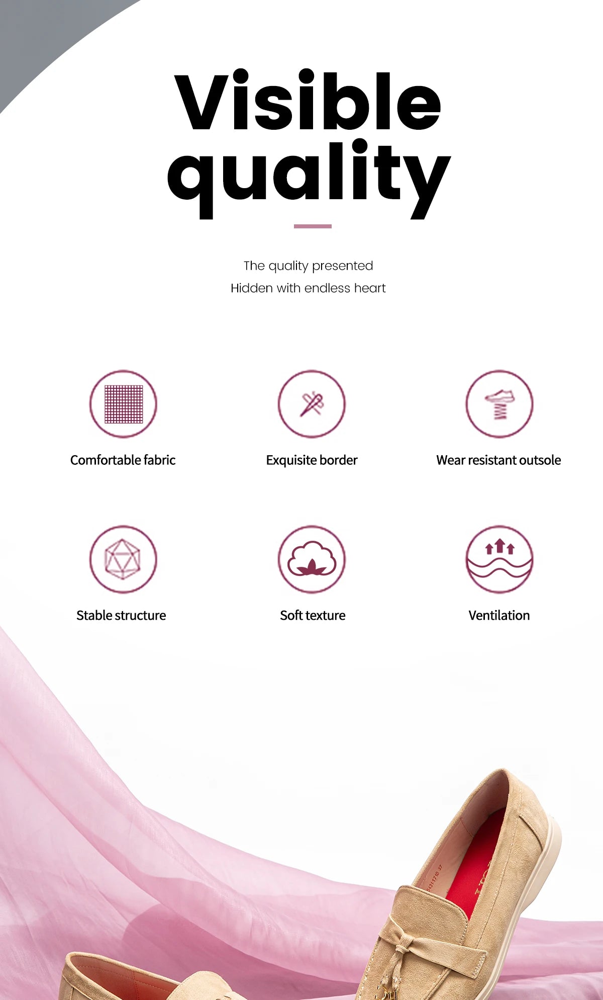 CHCH Women's Flat Shoes Autumn New Anti Velvet Single Shoes Classic Round Head Women's loafers