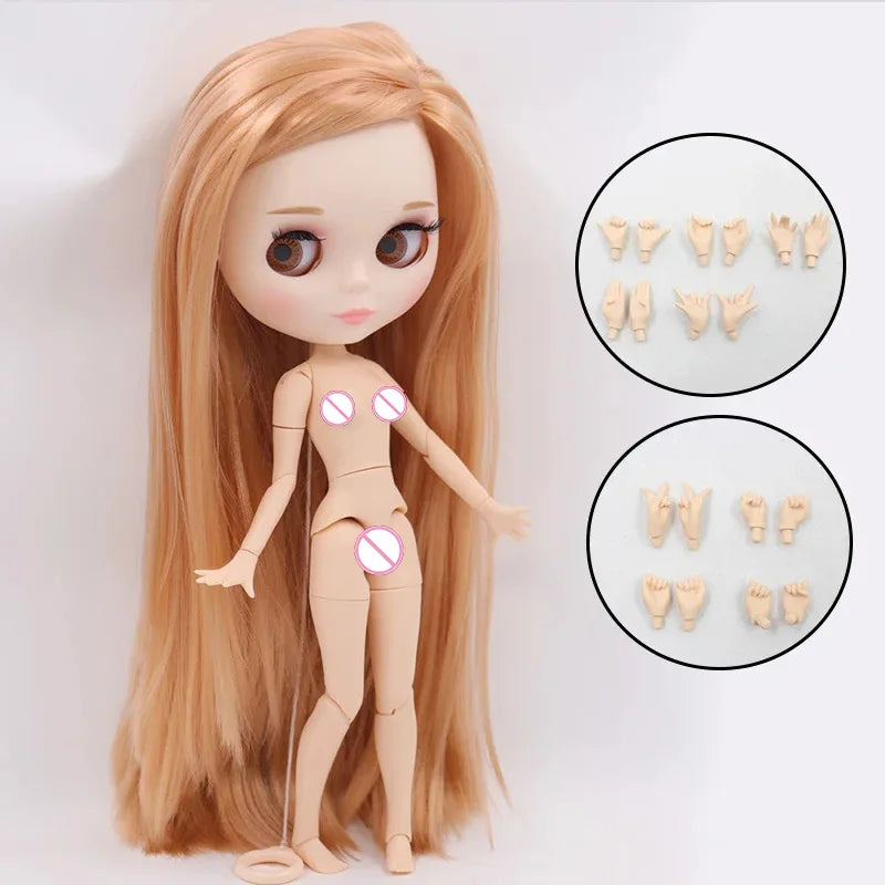 ICY DBS Blyth Doll White Skin Joint Body 1/6 BJD Special Price OB24 Toy Gift