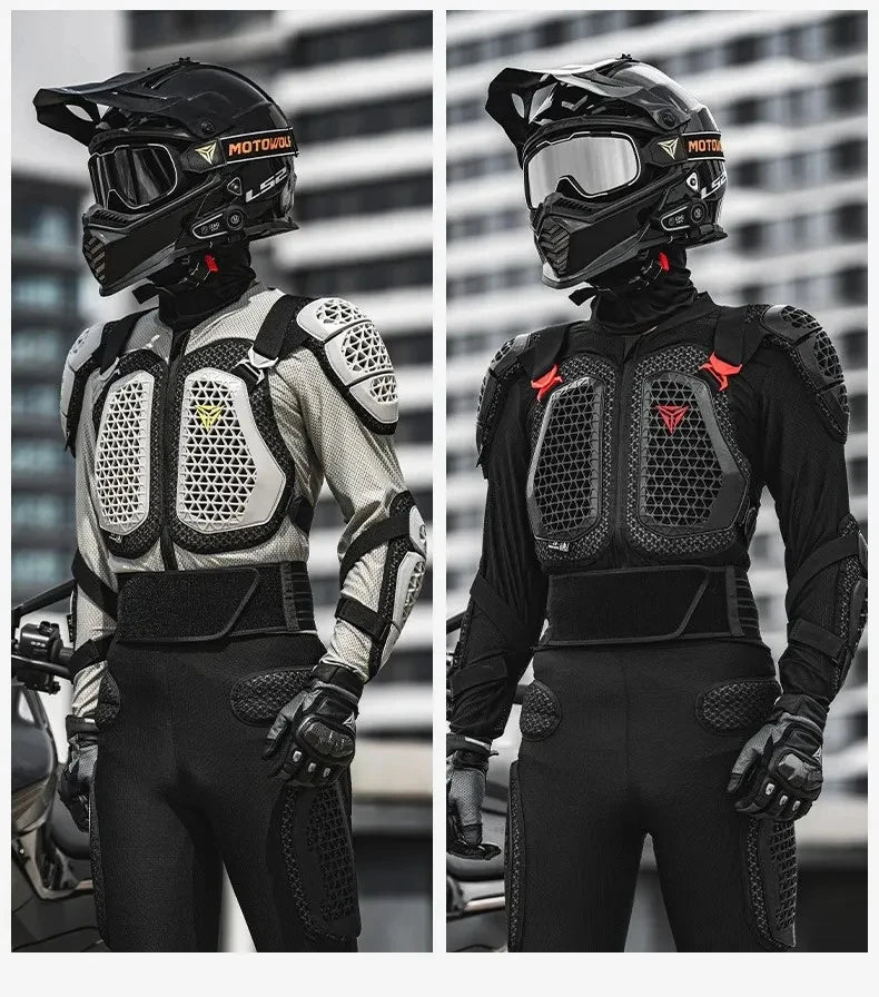 Motorcycle Jacket Men Women Armor Jacket Motorbike Body Protective Motocross Racing Jacket CE Certified Riding Protective Gear