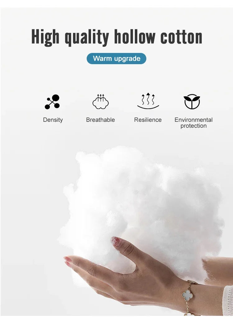 PACOONE Camping Sleeping Bag Lightweight 4 Season Warm Envelope Backpacking Outdoor Cotton Winter Sleeping Bag