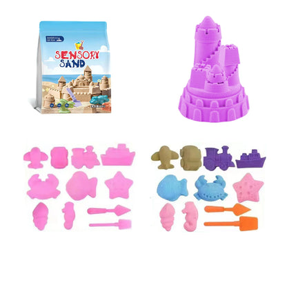 Educational Sand Clay 500g Bag Space Sand 5 Colours Available