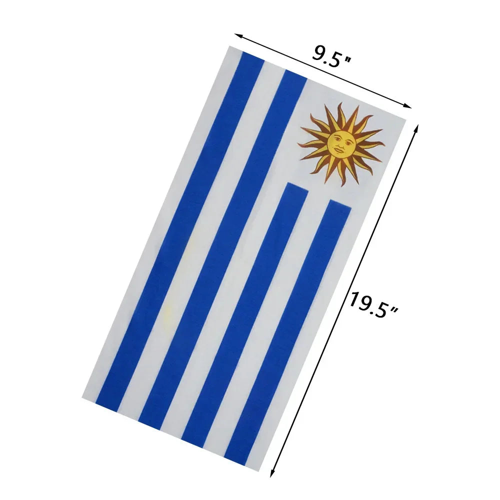 World Football Fans National Flag Face Bandanas Spain France Korea Mexico Germany Seamless Neck Gaiter Men Women Headwear Scarf