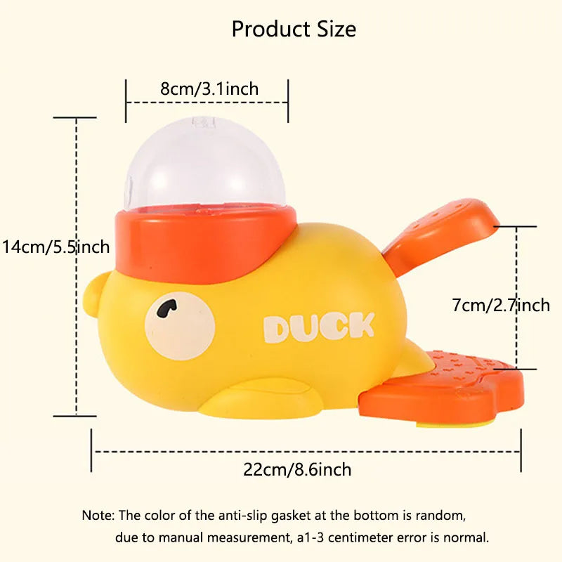 Little Yellow Duck Pet Leaking Toy – Interactive Educational Training Device for Puppies
