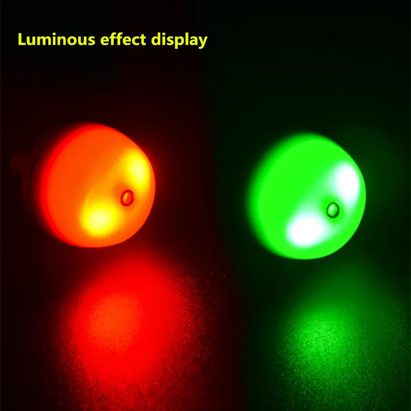 Electronic Floating Wave Rock Fishing with Night Light Float Electronic Night Light Float Fishing Accessories Fishing Gear