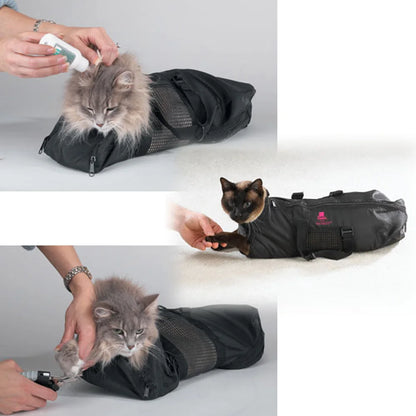 Cat Bathing Bag Plastic For Nail Trimming And Bathing