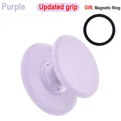 Universal Magnetic Phone Holder Stand With Silicone Grip