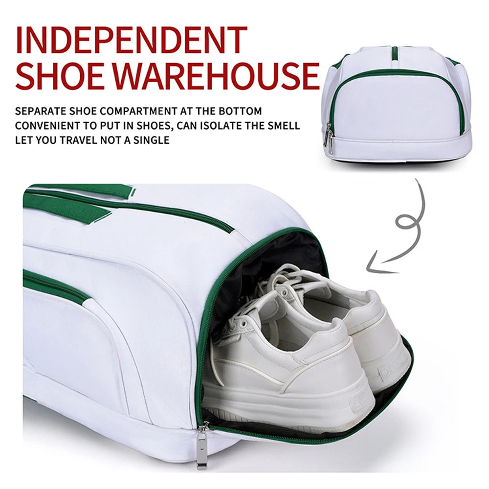 Multi-Use Beach Tennis Bag For Sport Convertible Padel Backpack With Shoe Compartment, Laptop Sleeve,Fence Hook