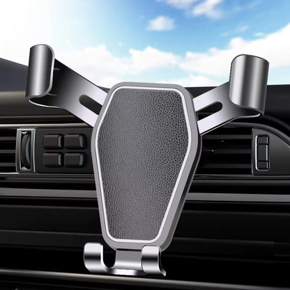 Universal Car Phone Holder Gravity Auto Clamp Air Vent Mount