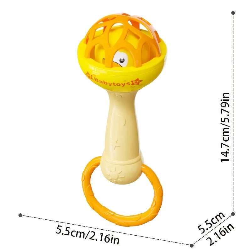 3/1pcs Baby Rattles 0 12 Months Baby Educational Toys Shaker Grab Spin Set Sensory Educational Newborn Gift for Infant Boy Girls